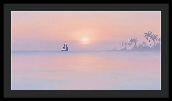 Tropical Sunset Serenity