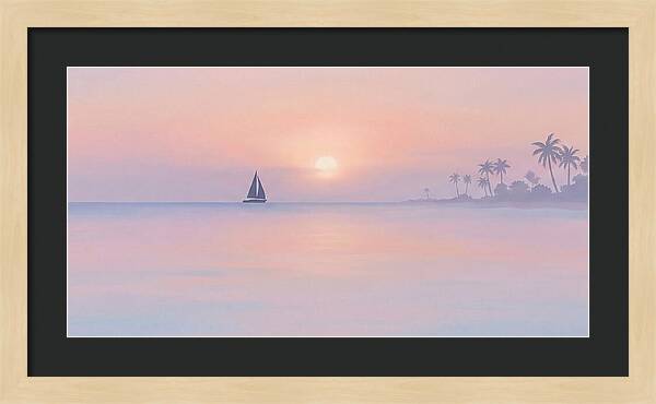 Tropical Sunset Serenity