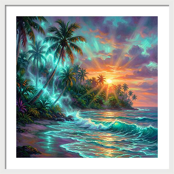 Tropical Twilight Tranquility