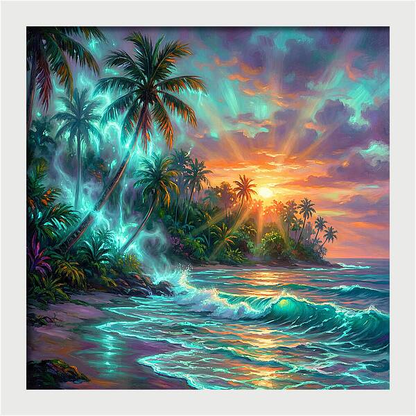 Tropical Twilight Tranquility