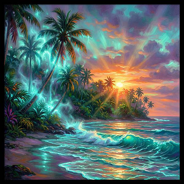 Tropical Twilight Tranquility
