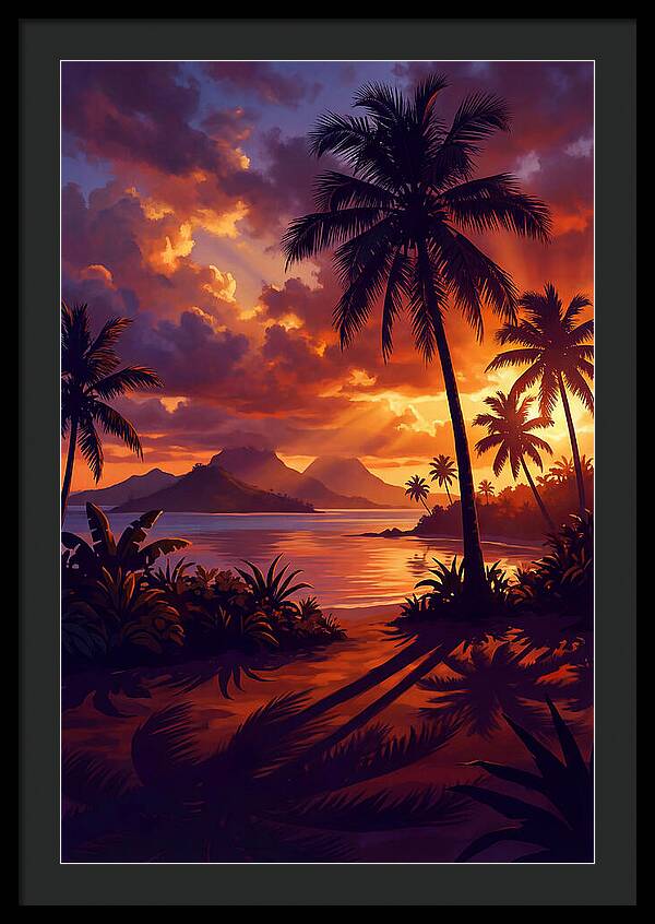 Tropical Twilight Tranquility