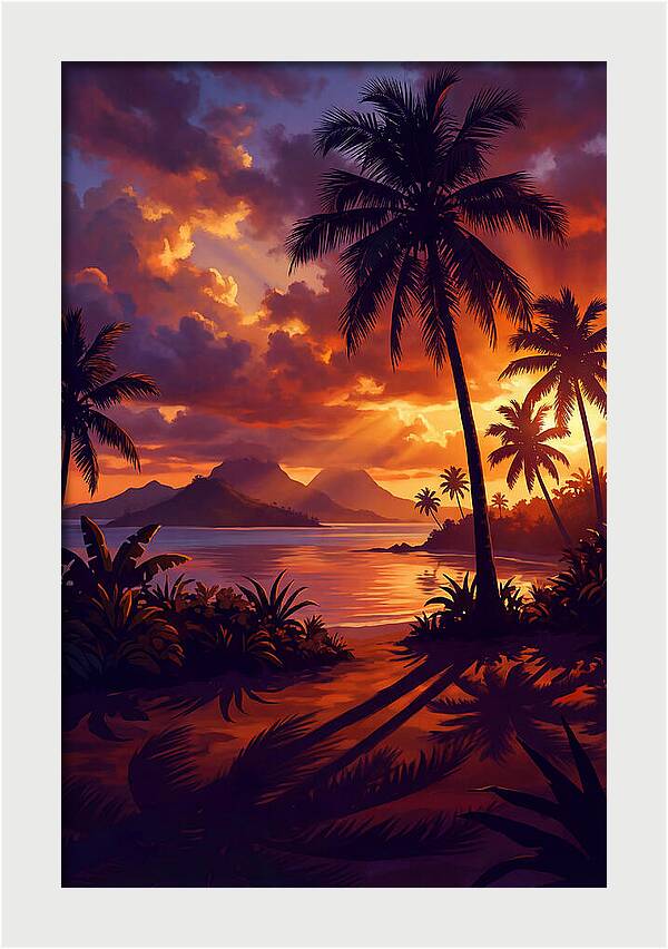 Tropical Twilight Tranquility