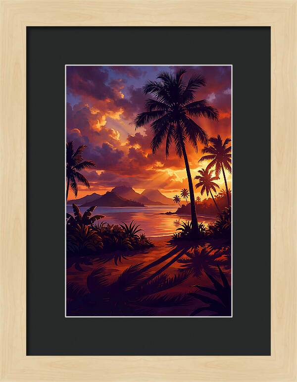 Tropical Twilight Tranquility