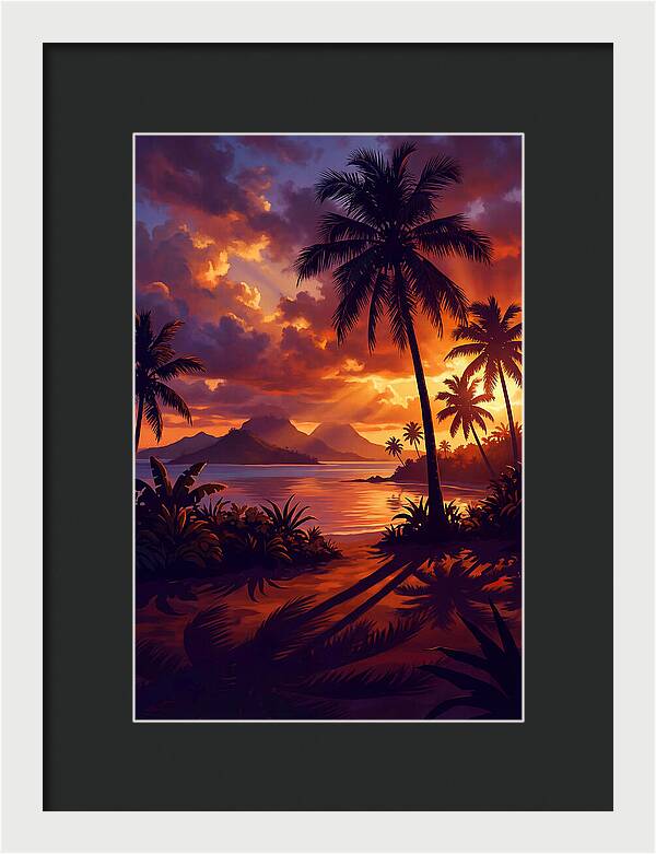Tropical Twilight Tranquility