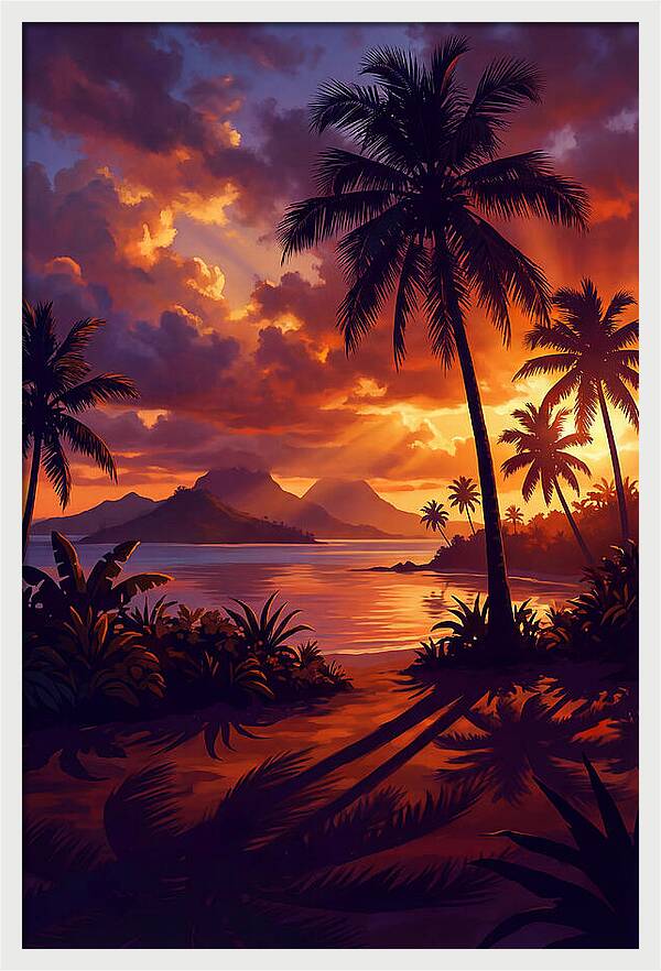 Tropical Twilight Tranquility