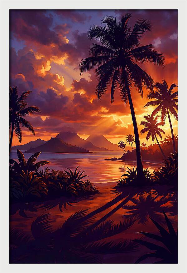 Tropical Twilight Tranquility