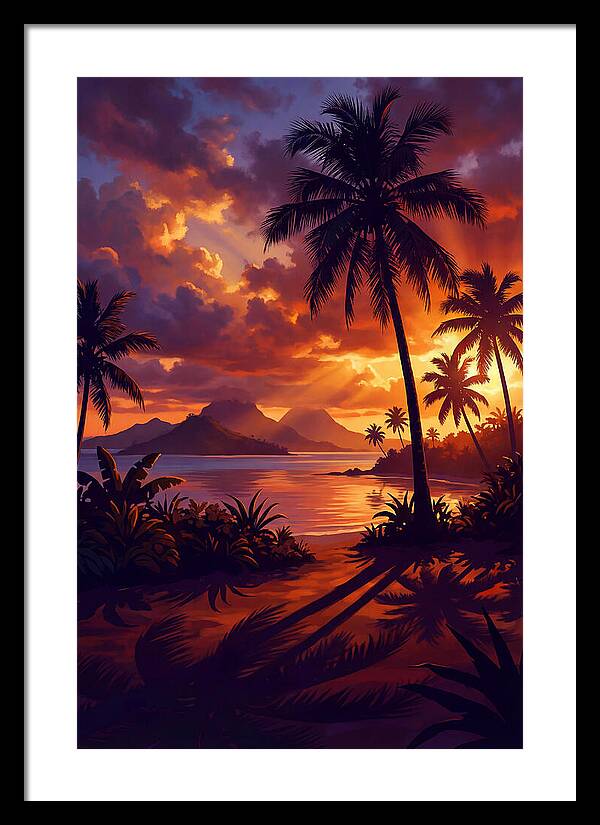 Tropical Twilight Tranquility