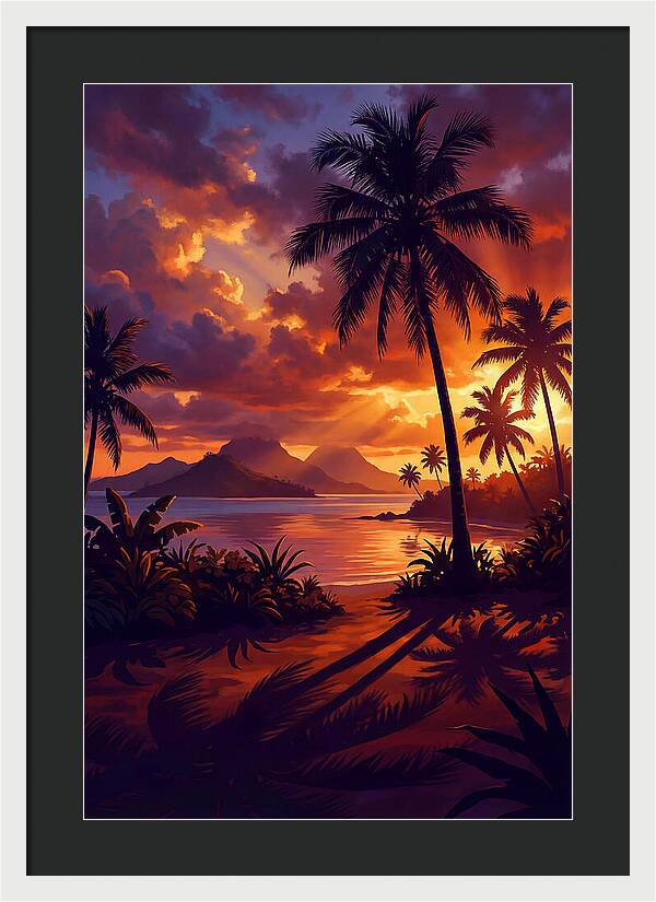 Tropical Twilight Tranquility