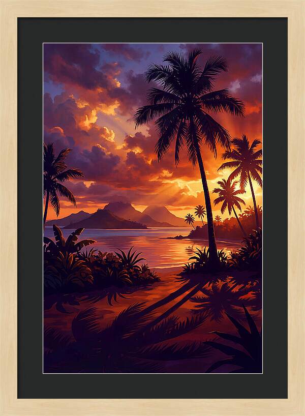 Tropical Twilight Tranquility