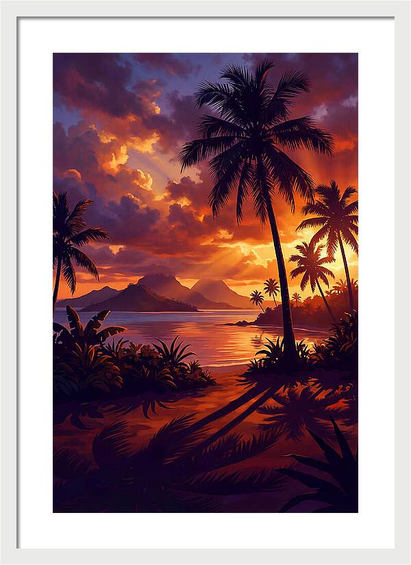 Tropical Twilight Tranquility