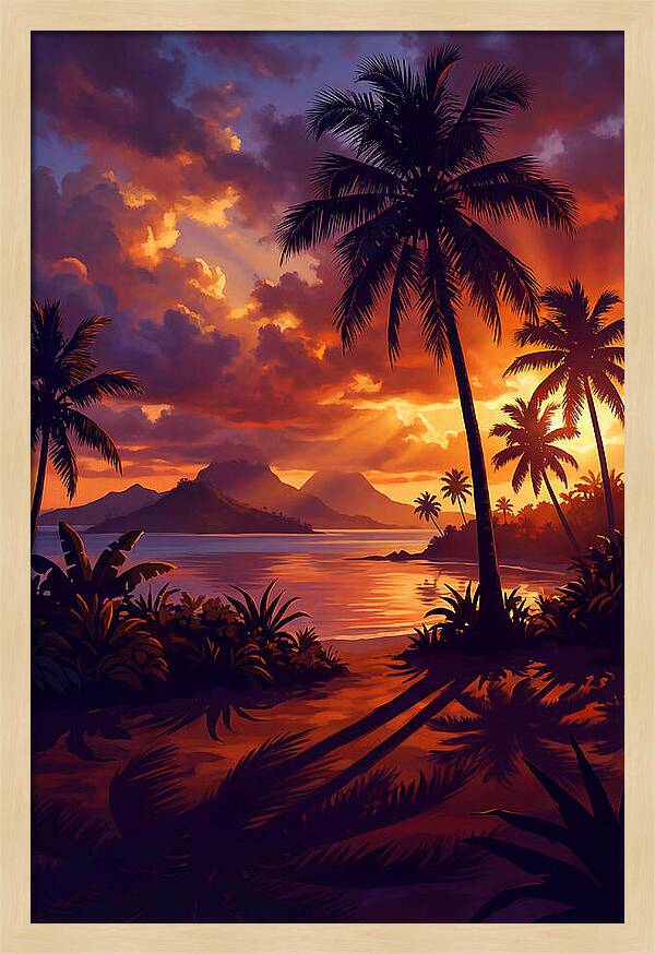 Tropical Twilight Tranquility