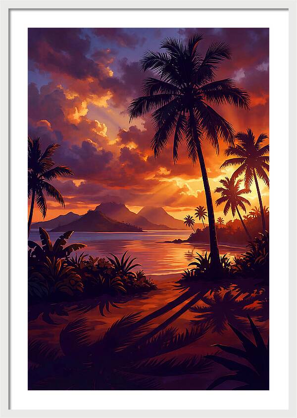 Tropical Twilight Tranquility
