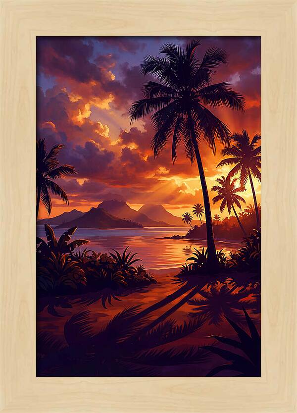 Tropical Twilight Tranquility