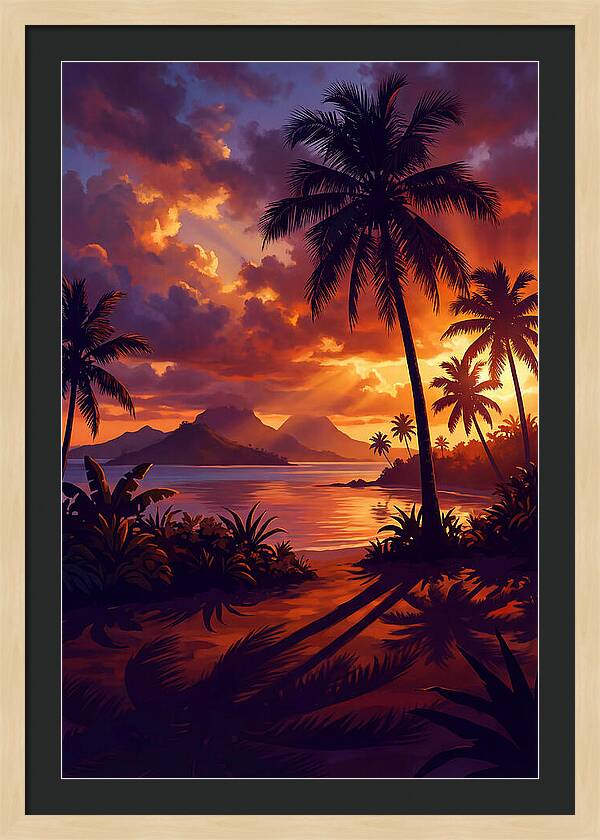 Tropical Twilight Tranquility