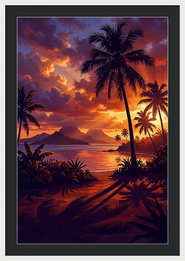 Tropical Twilight Tranquility