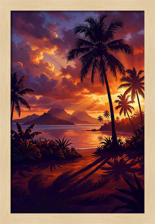 Tropical Twilight Tranquility