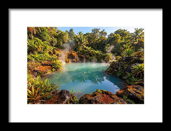Tropical Volcanic Hot Spring Oasis