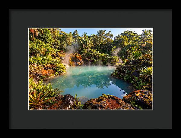 Tropical Volcanic Hot Spring Oasis