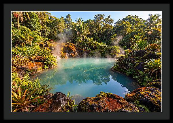 Tropical Volcanic Hot Spring Oasis