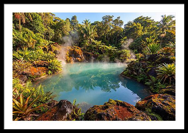 Tropical Volcanic Hot Spring Oasis