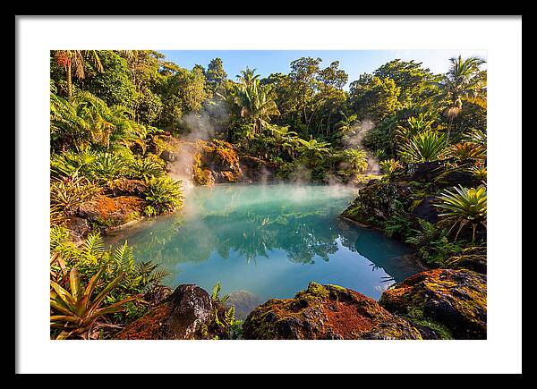 Tropical Volcanic Hot Spring Oasis