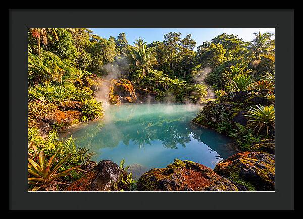 Tropical Volcanic Hot Spring Oasis
