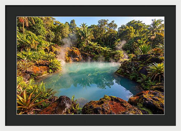 Tropical Volcanic Hot Spring Oasis