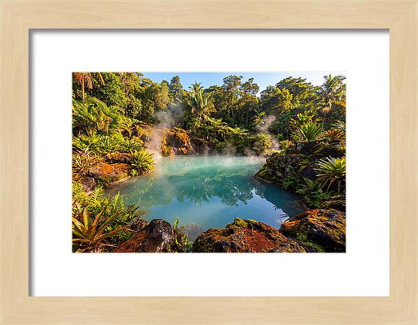 Tropical Volcanic Hot Spring Oasis