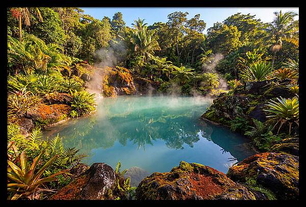Tropical Volcanic Hot Spring Oasis