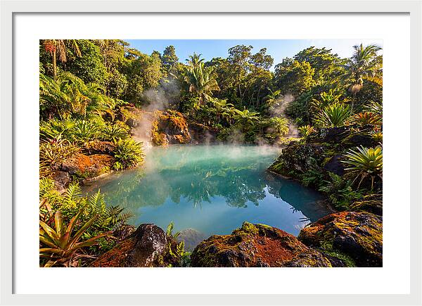 Tropical Volcanic Hot Spring Oasis