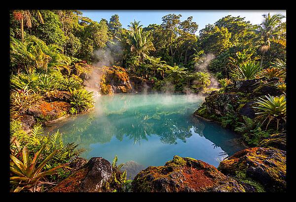 Tropical Volcanic Hot Spring Oasis