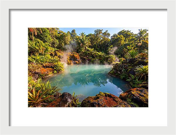 Tropical Volcanic Hot Spring Oasis