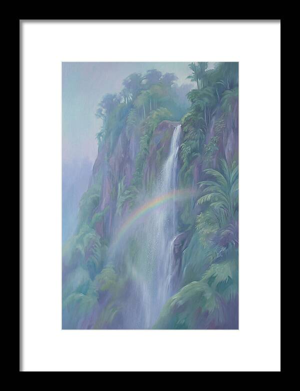 Tropical Waterfall Serenity