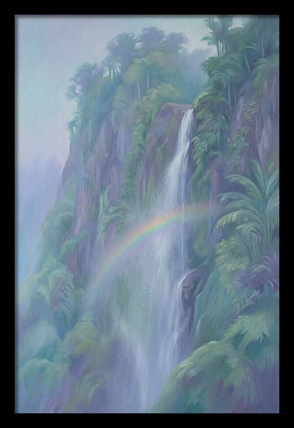 Tropical Waterfall Serenity