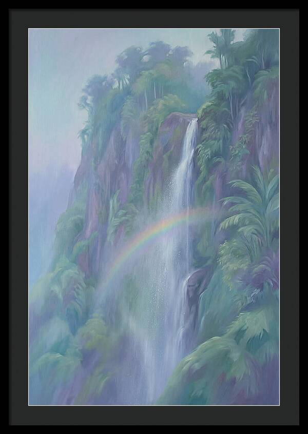 Tropical Waterfall Serenity