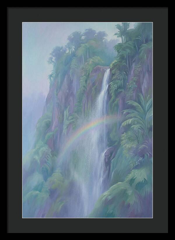 Tropical Waterfall Serenity