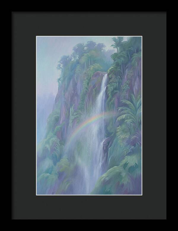 Tropical Waterfall Serenity