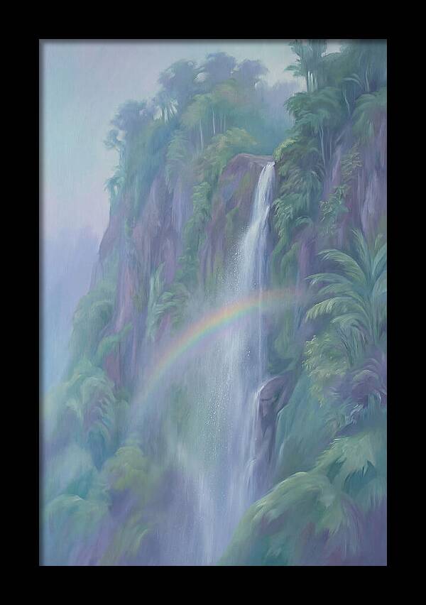 Tropical Waterfall Serenity
