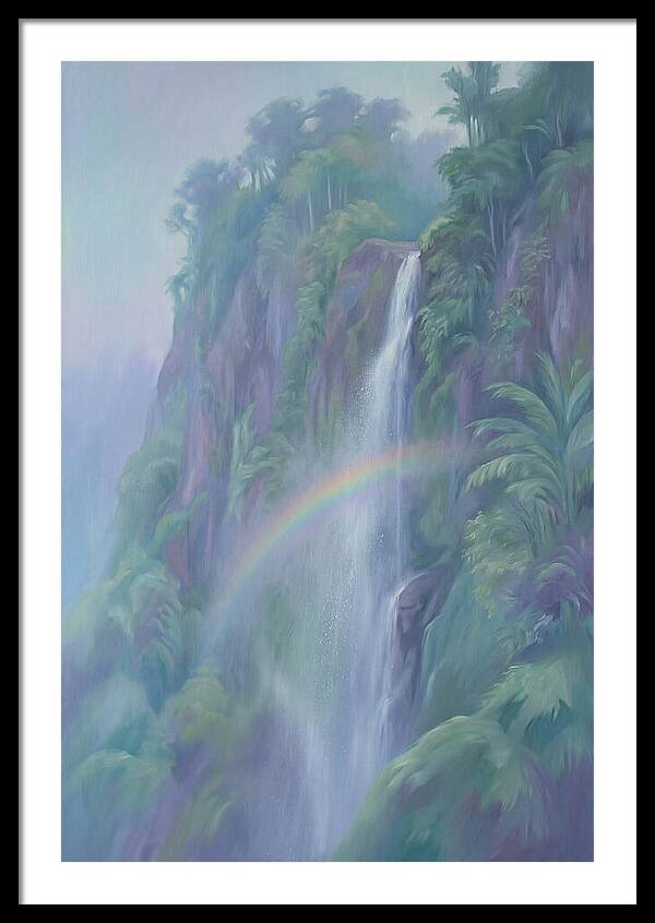 Tropical Waterfall Serenity