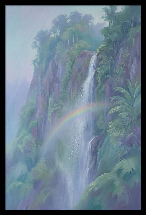 Tropical Waterfall Serenity