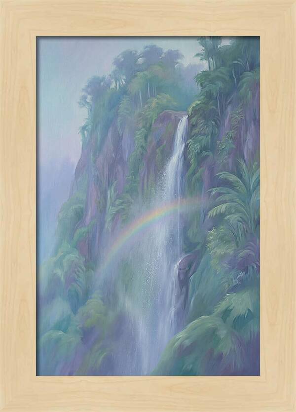 Tropical Waterfall Serenity