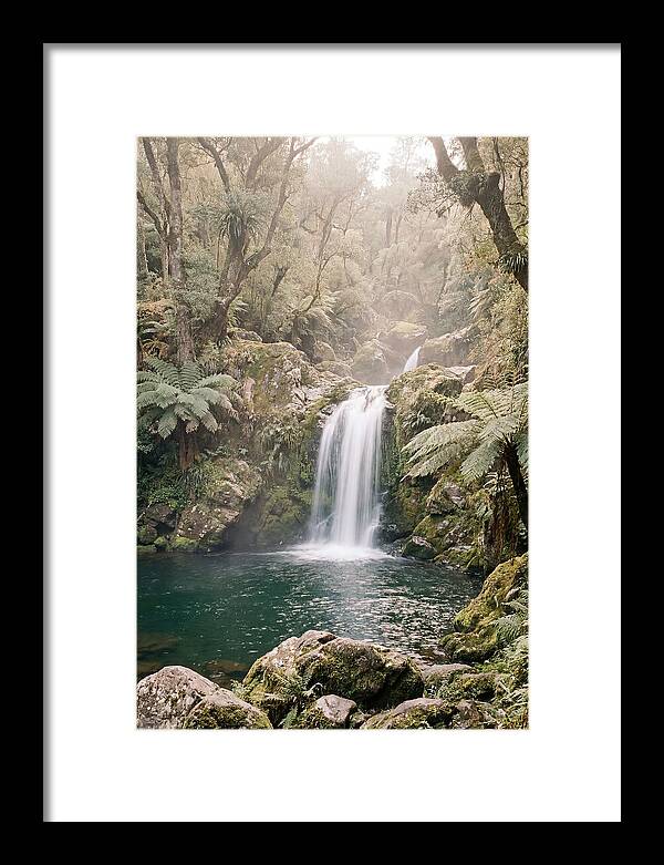 Tropical Waterfall Serenity