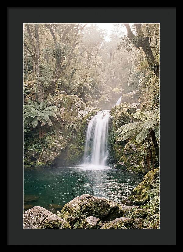 Tropical Waterfall Serenity