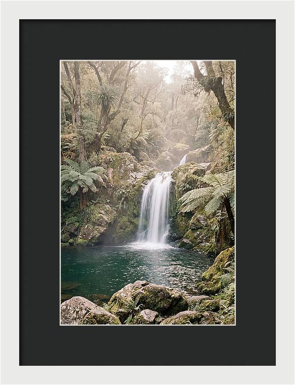 Tropical Waterfall Serenity