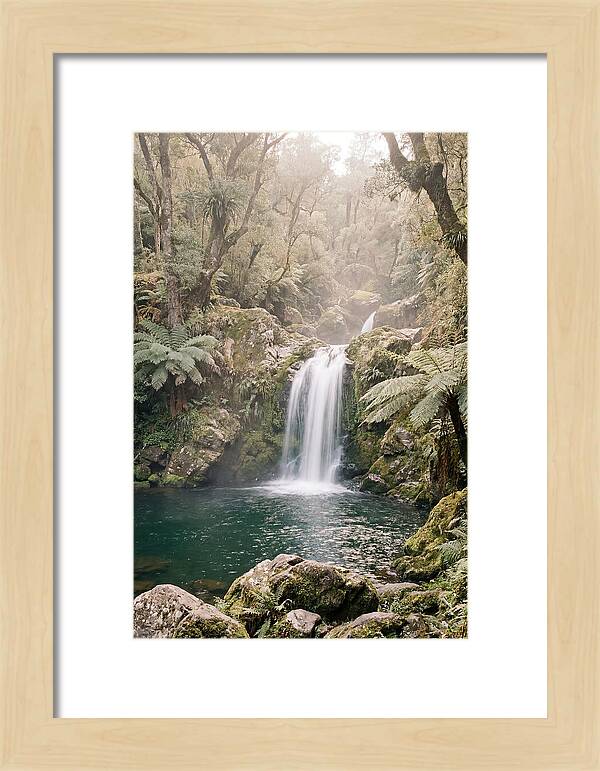 Tropical Waterfall Serenity