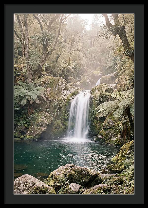 Tropical Waterfall Serenity