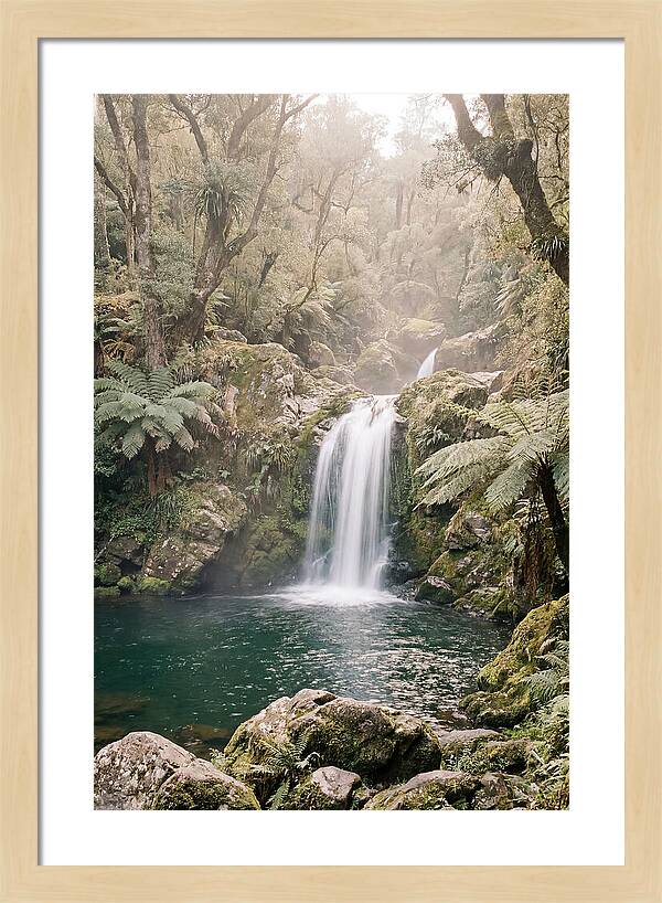 Tropical Waterfall Serenity