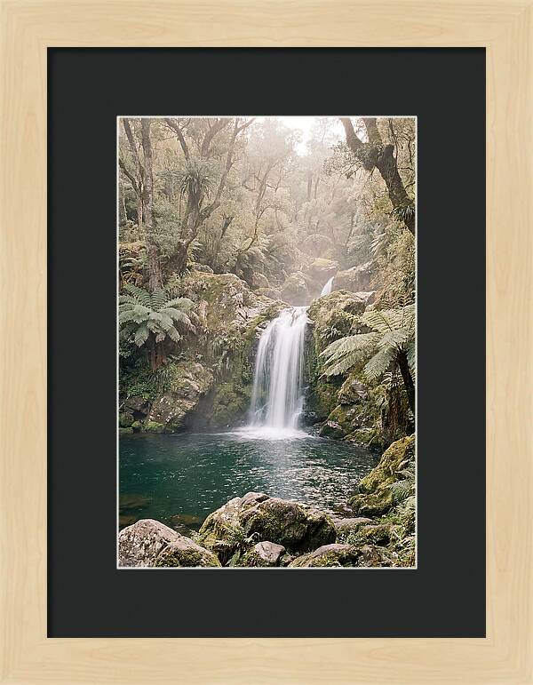 Tropical Waterfall Serenity