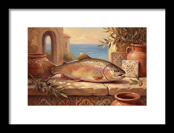 Trout By The Mediterranean Sea